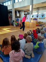 Sinterklaas in de kleuterschool!